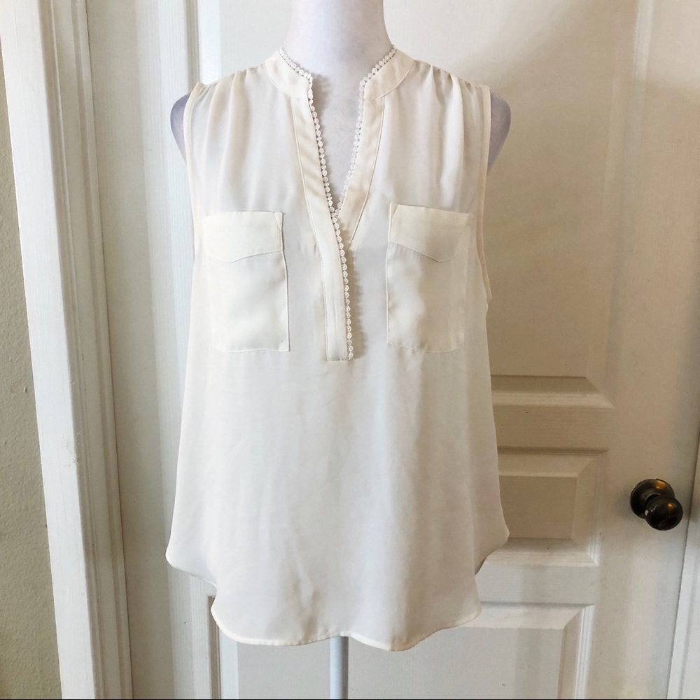 H&M white blouse